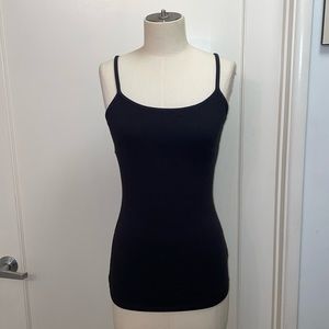 Express Best Loved Bra Cami tank adjustable straps NEW with tags S black top